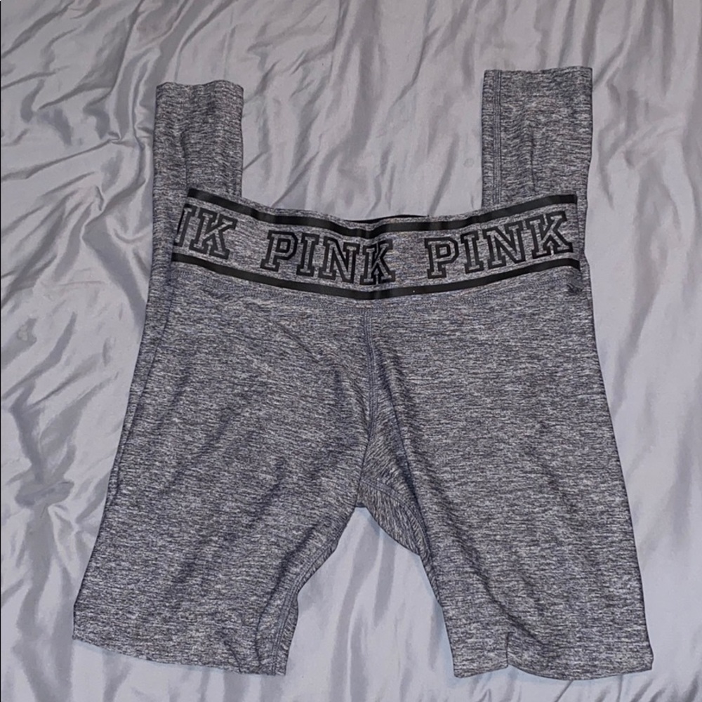 Gray leggings from pink